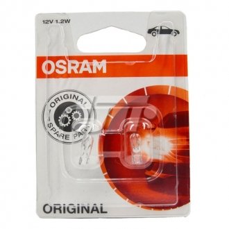 Автолампа 1.2w OSRAM 2721-02b (фото 1)