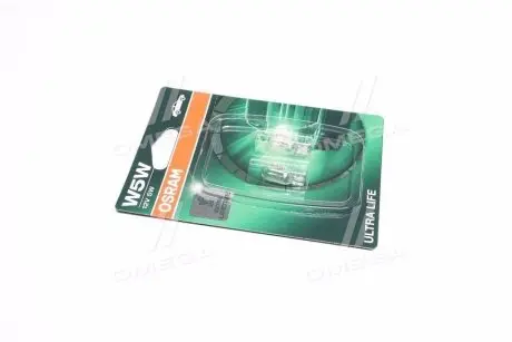 Лампа накаливания w5w 12v 5w w2,1x9,5d Ultra Life (комплект) OSRAM 2825ULT-02b