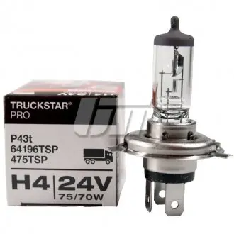 Автолампа h4 24v 75/70w truckstar pro OSRAM 64196 TSP