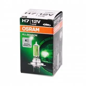Автолампа 12V H7 55W PX26d ALL SEASON OSRAM 64210ALL