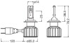 Комплект ламп (2шт.) LED H7 19W 12V PX26D 6000К OSRAM 64210DWBRT2HFB (фото 2)