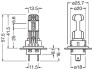 Комплект ламп LED H7/H18 12V 21W LEDriving HL Easy 6000K/1400lm OSRAM 64210DWESY-HCB (фото 3)