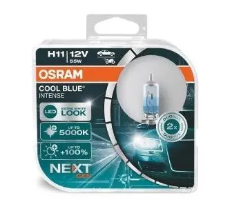 Комплект автоламп (2шт) H11, COOL BLUE OSRAM 64211CBNHCB