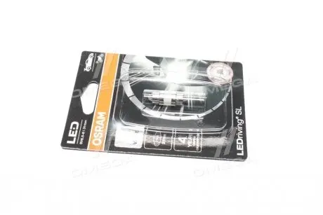 Лампа светодiодна C5W 12V 1W SV8.5 LEDriving SL (31mm) (вир-воOSRAM) OSRAM 6438DWP-01B