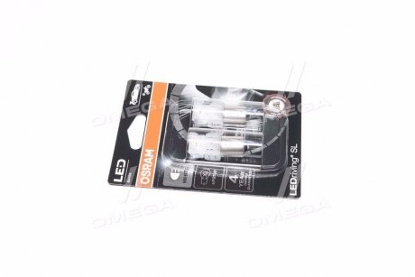 Лампа светодиодная P21W LED 12V 2,5W BA15S LEDriving SL (2шт.) OSRAM 7506DWP-02B