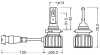 Комплект світлодіодних автоламп OSRAM 9005DWBRT-2HFB (фото 2)