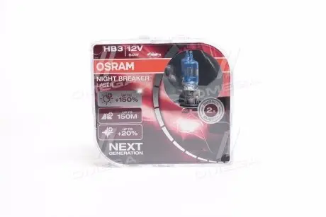 Автолампа галогенова 60w OSRAM 9005NLHCB