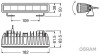 Driving Lights 12/24V 8X1 LIGHTBAR SX180-SP Slim Series OSRAM LEDDL105SP (фото 4)