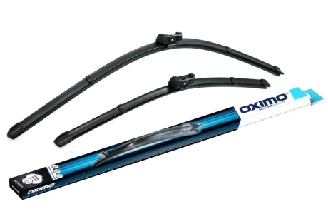 Щітка склоочисника безкаркасна передн (2шт) 650/500мм AUDI E-TRON, E-TRON GT, Q8, Q8 E-TRON JAGUAR I-PACE PORSCHE TAYCAN, TAYCAN CROSS TURISMO, TAYCAN SPORT TURISMO SSANGYONG MUSSO 08.04- Oximo WC3505001