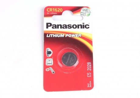 Батарейка CR-1620 Panasonic CR-1620EL