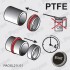 Сальник двигуна N VAG CAYB/CRBC/CRLB/CFCA/CFWA 32X47X10 RWDR-ACM PTFE Payen NA5361 (фото 1)