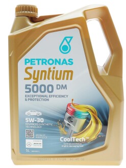 Масло моторное 5W-30 SYNTIUM 5000 DM (5L) Petronas 70957M12EU