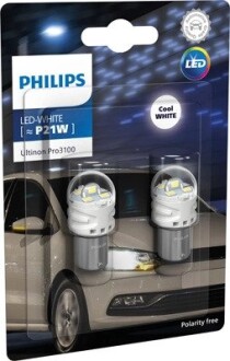 LED P21W Ultinon Pro3100 BA15S PHILIPS 11498CU31B2