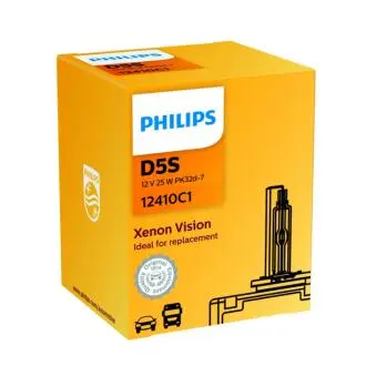 Автолампа ксеноновая D5S PHILIPS 12410 C1