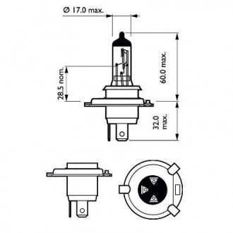 Автомобiльна лампа PHILIPS 39896030