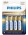 Батарейка LR6/AA Premium Alkaline Blister 4шт PHILIPS LR6M4B/10 (фото 1)