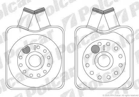 Масляный радиатор Polcar 1303L8-1