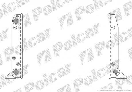 Радиаторы охлаждения Polcar 130708-1