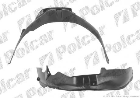 Подкрылок Polcar 1307FP-1 (фото 1)
