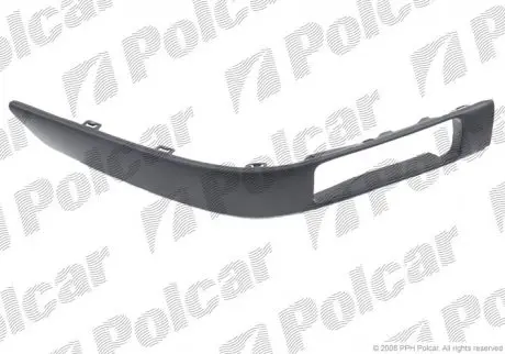 Накладка бампера Polcar 130807-6