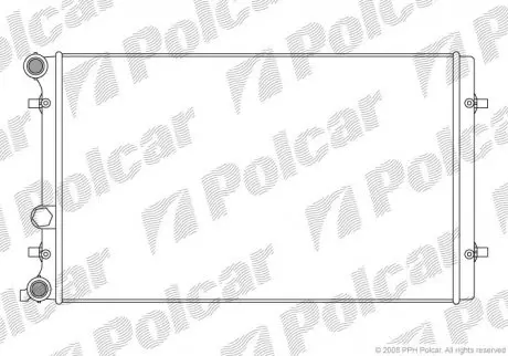 Радиатор охлаждения Polcar 132308-1