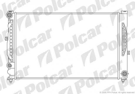 Радиаторы охлаждения Polcar 132408A5