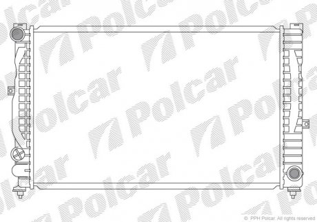 Радиаторы охлаждения Polcar 132408A7