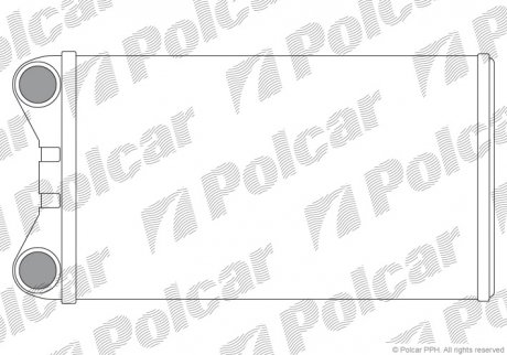 Радиаторы обогрева Polcar 1325N8-1 (фото 1)