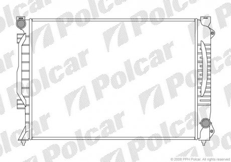 Радиаторы охлаждения Polcar 132708-1
