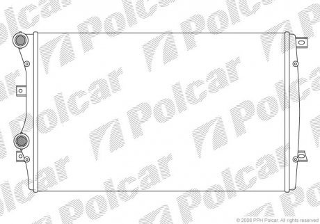 Радиаторы охлаждения Polcar 133108A2 (фото 1)