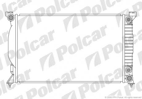 Радиаторы охлаждения Polcar 133408-7 (фото 1)