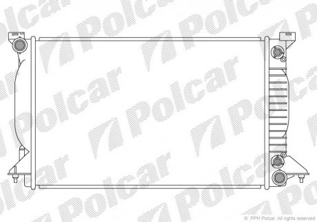 Радиаторы охлаждения Polcar 133508-2