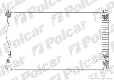 Радиаторы охлаждения Polcar 133808-2 (фото 1)