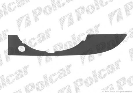 Рамка фары противотуманной Polcar 13382714 (фото 1)