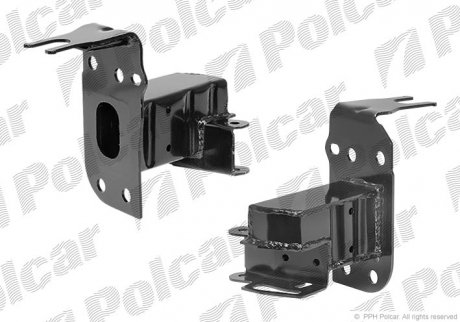 Кронштейн усилителя переднего бампера Polcar 137007-5