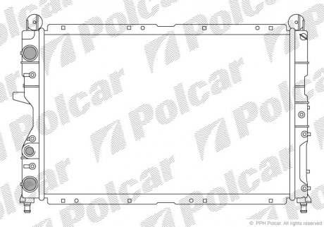 Радиаторы охлаждения Polcar 140208A6