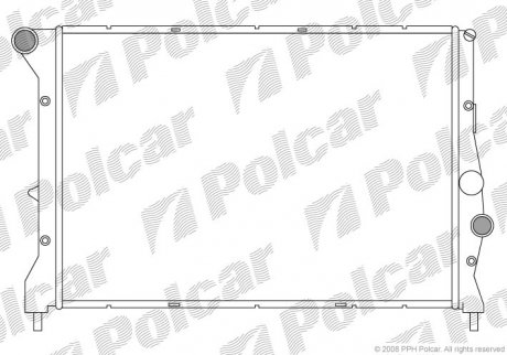 Радиаторы охлаждения Polcar 1404082X