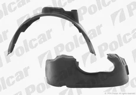 Подкрылок Polcar 1404FL-1 (фото 1)