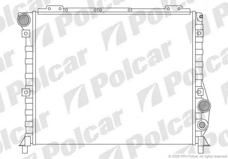Радиаторы охлаждения Polcar 140608-1 (фото 1)