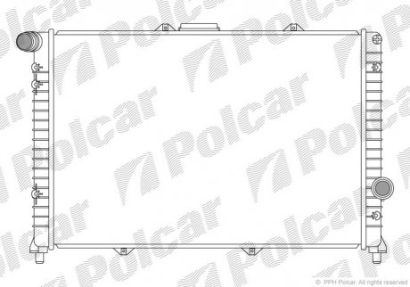 Радиаторы охлаждения Polcar 140908-1 (фото 1)