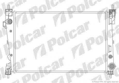 Радиаторы охлаждения Polcar 142108-2