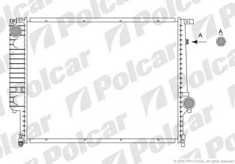 Радиаторы охлаждения Polcar 200508-7 (фото 1)