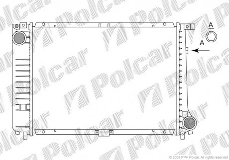 Радиаторы охлаждения Polcar 200508-8