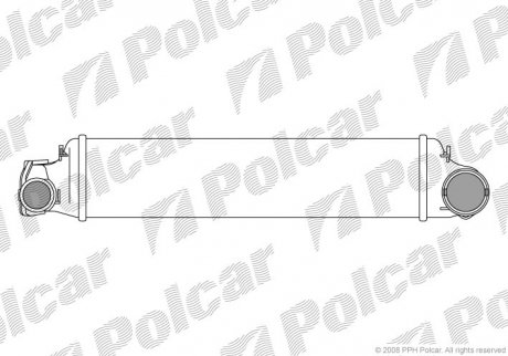 Радиаторы воздуха (Интеркулеры) Polcar 2009J8-1 (фото 1)