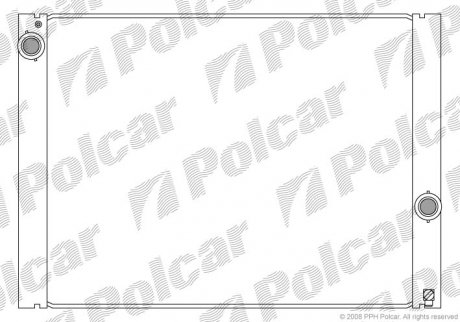 Радиаторы охлаждения Polcar 2017082X (фото 1)