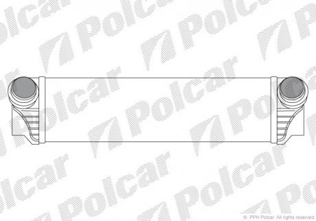 Радиаторы воздуха (Интеркулеры) Polcar 2019J81X (фото 1)