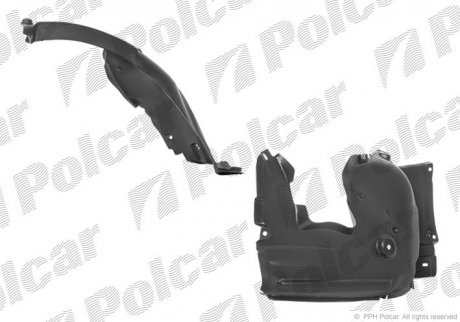 Подкрылок Polcar 2040FL-2
