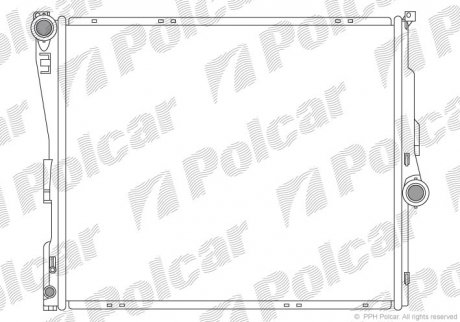 Радиаторы охлаждения Polcar 205508-2 (фото 1)