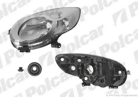 Фара основная Polcar 2301101E