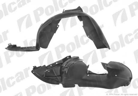 Подкрылок Polcar 2316FP-1